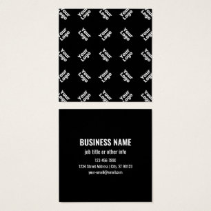 Any Logo or Uploaded Image Scattered Pattern