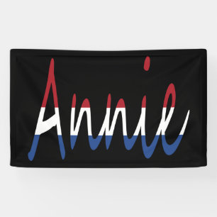 Any Name overlaid on NLD Flag on bk bnrcnt Banner