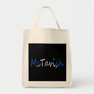 Any name overlaid on Scottish flag gtcn Tote Bag