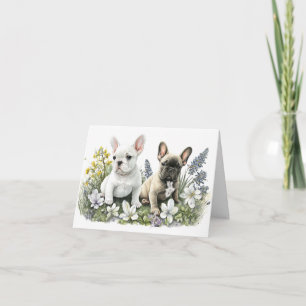 Any Occasion Greeting Card Frenchie Dogs