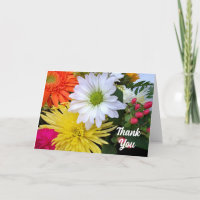 Any Occasion Thank You Flowers Blank