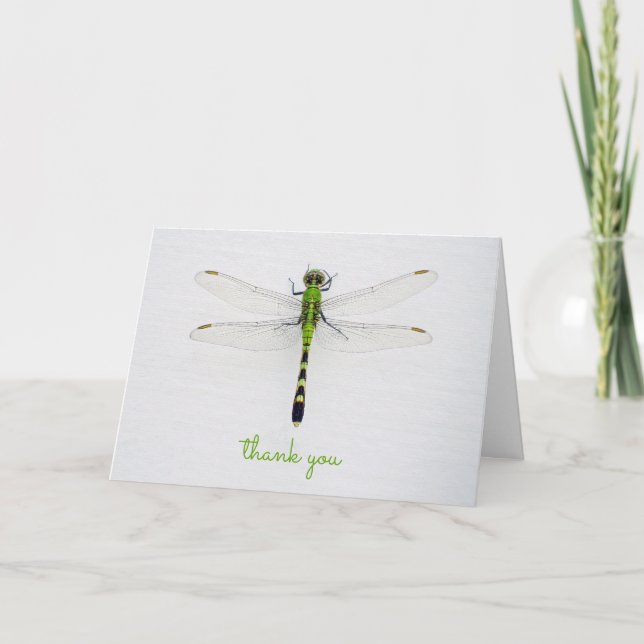 Any Occasion Thank You with Dragonfly Card (Front)