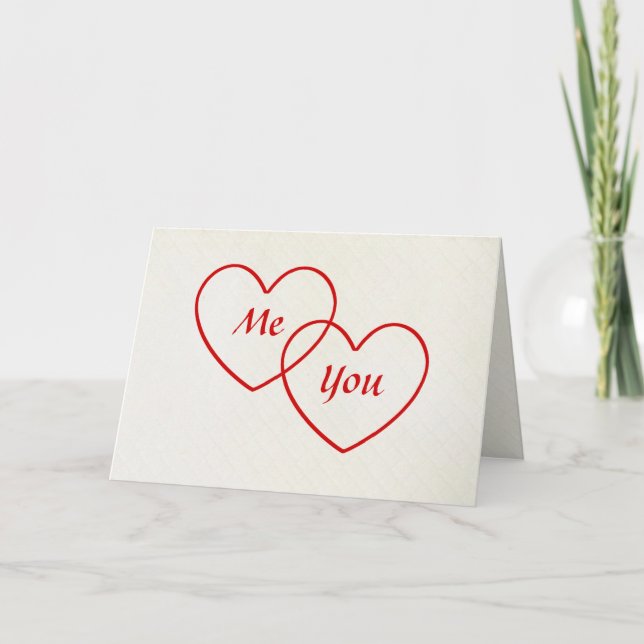Any Questions Valentine Holiday Card (Front)