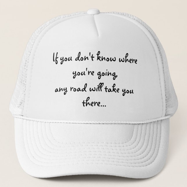Any Road-hat Trucker Hat (Front)
