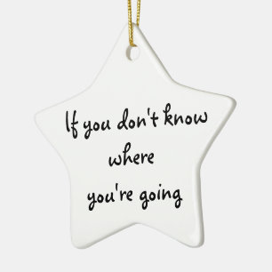 Any Road-ornament Ceramic Ornament