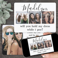 Any Text Funny Maid of Honour / Bridesmaid Proposa