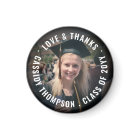 Any Text Graduation Thank You Photo Party Favor