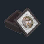 Any Text Marriage Proposal Photo Marry Me Magnetic Gift Box<br><div class="desc">Make your marriage proposal memorable and romantic with a custom photo engagement ring gift box with magnetic lid. Picture, quote, and "Will you marry me?" text are simple to personalise. (IMAGE PLACEMENT TIP: To centre the photo exactly how you want, crop it into a square shape before uploading to the...</div>
