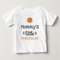 [Any Text's] Little Kanelbullar Cute Baby Bodysuit