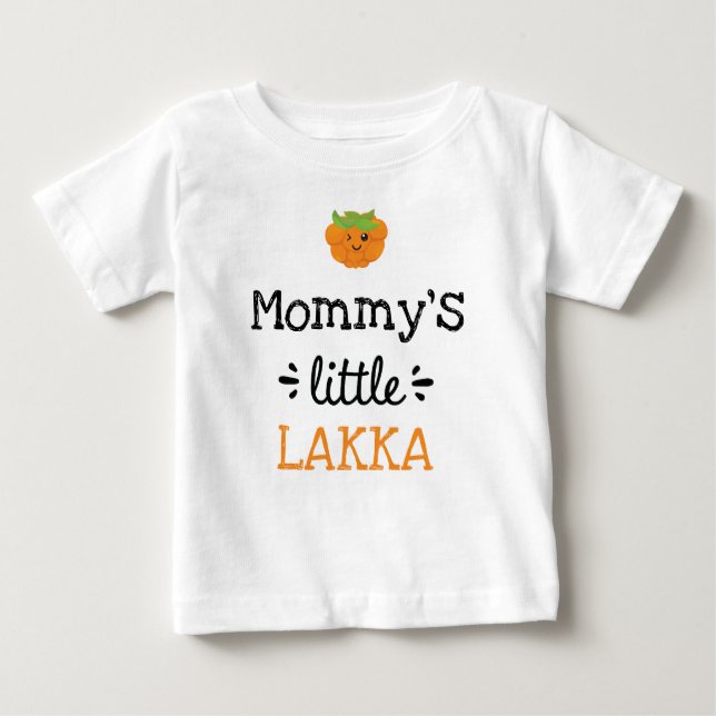 [Any Text's] Little Lakka Baby T-Shirt (Front)