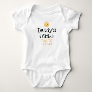 [Any Text's] Little Pão de Queijo Baby Bodysuit