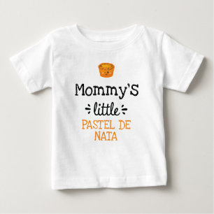  [Any Text's] Little Pastel de Nata Baby T-Shirt