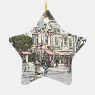 Any Town, USA Ceramic Ornament