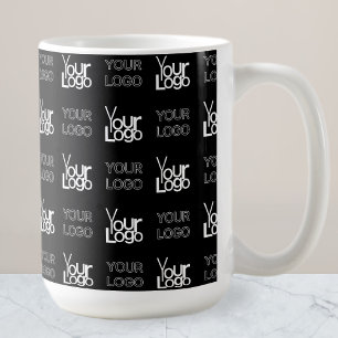 Any Two Logos or Images Repeating Pattern Coffee Mug