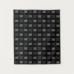 Any Two Logos or Images Repeating Pattern Tapestry