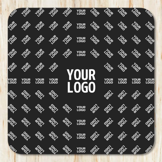 Any Uploaded Image Design or Logo | Unique Patten Square Paper Coaster (Creator Uploaded)