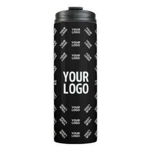 Any Uploaded Image Design or Logo   Unique Patten Thermal Tumbler