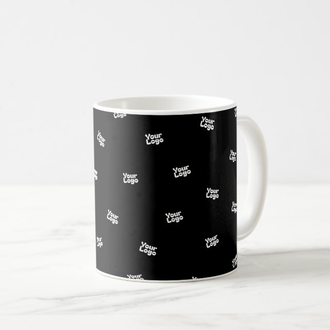 Any Uploaded Image, Design or Your Logo Randomised Coffee Mug (Front Right)