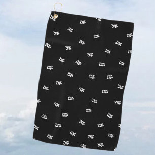 Any Uploaded Image, Design or Your Logo Randomised Golf Towel