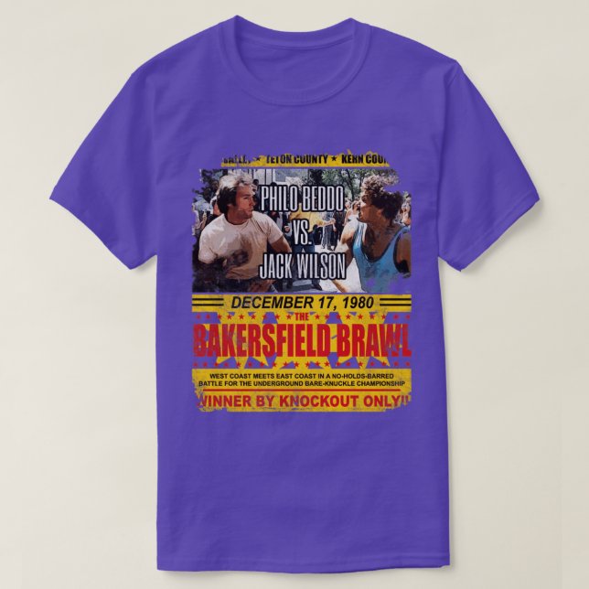 Any Which Way You Can Clint Eastwood Philo Beddoe  T-Shirt (Design Front)