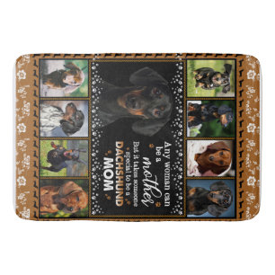 Any Woman Can Be A Dachshund Mum Dog Love Blanket Bath Mat