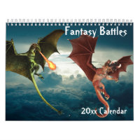 Any Year Fantasy Beasts Art Dragon Unicorn