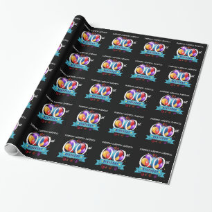 Any Year SURPRISE Birthday Party Template A02 Wrapping Paper