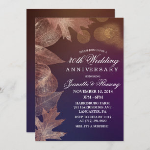 ANY YEAR - Wedding Anniversary Invitation