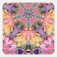 ANYA ~ Shades Yellow, Purple, Pink, Blue