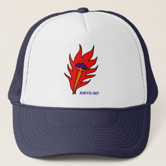 anyglogosm trucker hat
