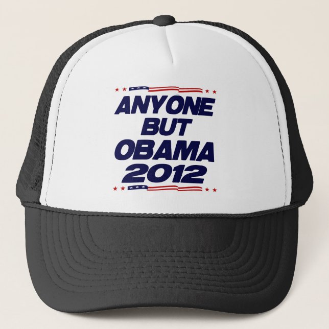 Anyone But Obama 2012 Trucker Hat (Front)