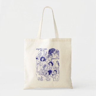 anyone can be a feminist tote