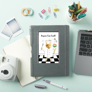 Anyone Can Cook Custom-Cut Vinyl Sticker