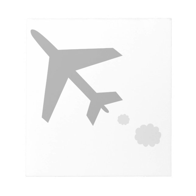 anything aeroplane; plane notepad (Front)