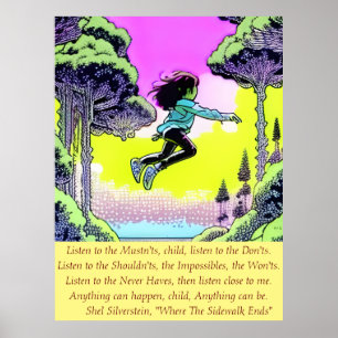 Anything can happen, child, Anything can be  Poster