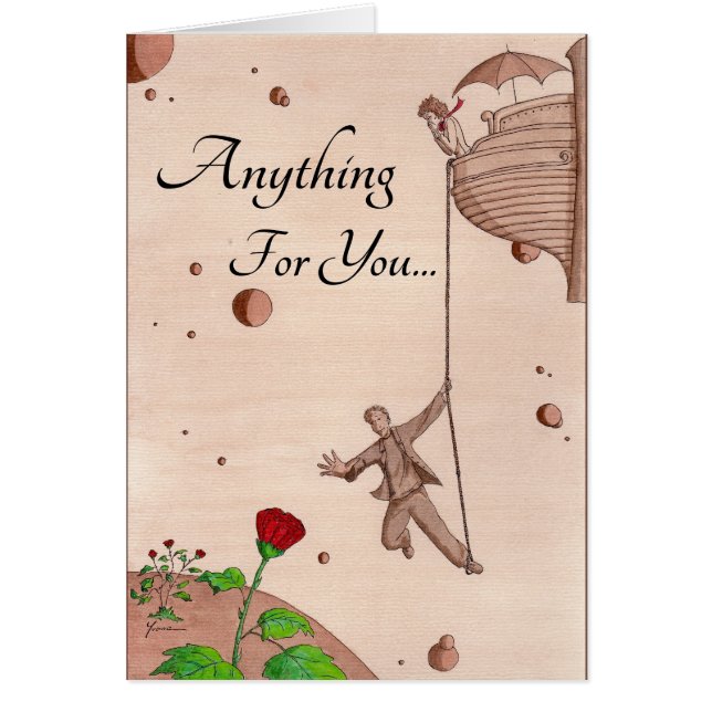 Anything For You - Reaching For Rose - On Rope (Front)
