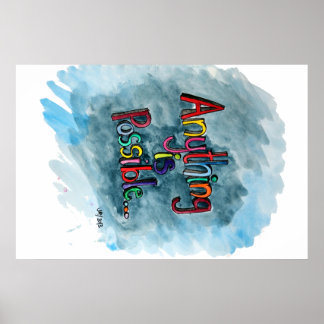 Anything is Possible Poster