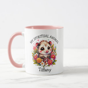 Anything is Possum-ble Personalised Pun Mug