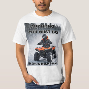"Anything You Must Do" Men's classic tee 2