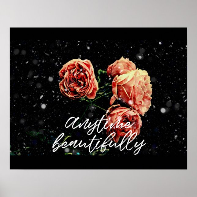 Anytime Beautifully Poster (Front)