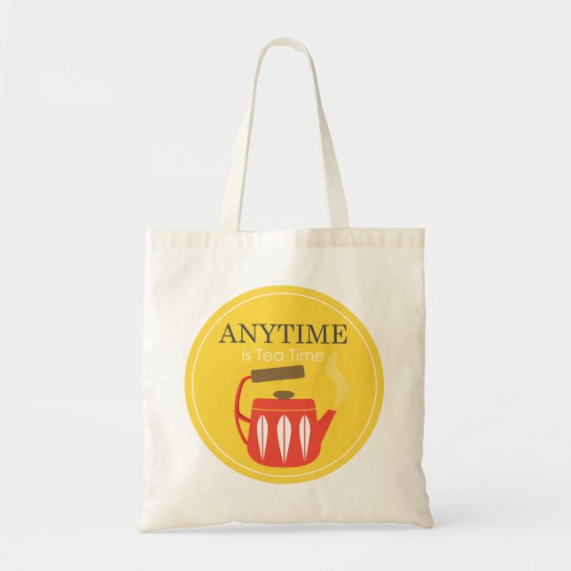 Anytime is Tea Time Tote Bag (Front)