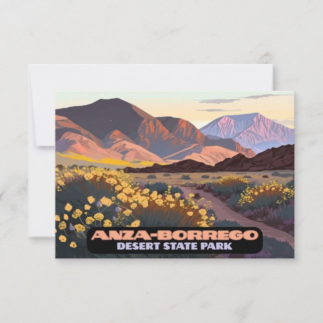 Anza Borrego Desert State Park California  (Front)
