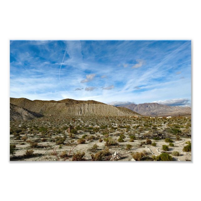 Anza Borrego Desert State Park Photo Print (Front)
