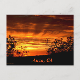 Anza, CA Postcard