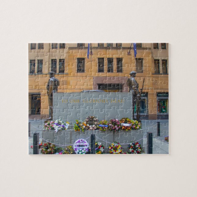 Anzac Memorial Australia Jigsaw Puzzle (Horizontal)