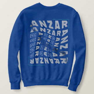 Anzar Streetwear Twisted Typography Amazigh Sweatshirt