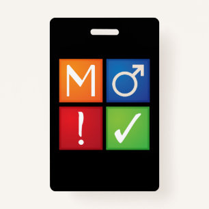 ao3 badge icon ID pvc card ID Badge