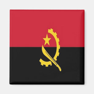 AO - Angola - Flag Magnet