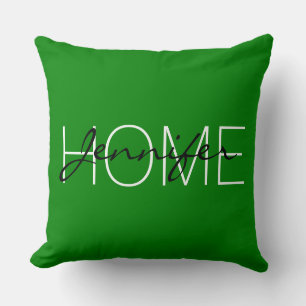Ao (English) colour home monogram Cushion