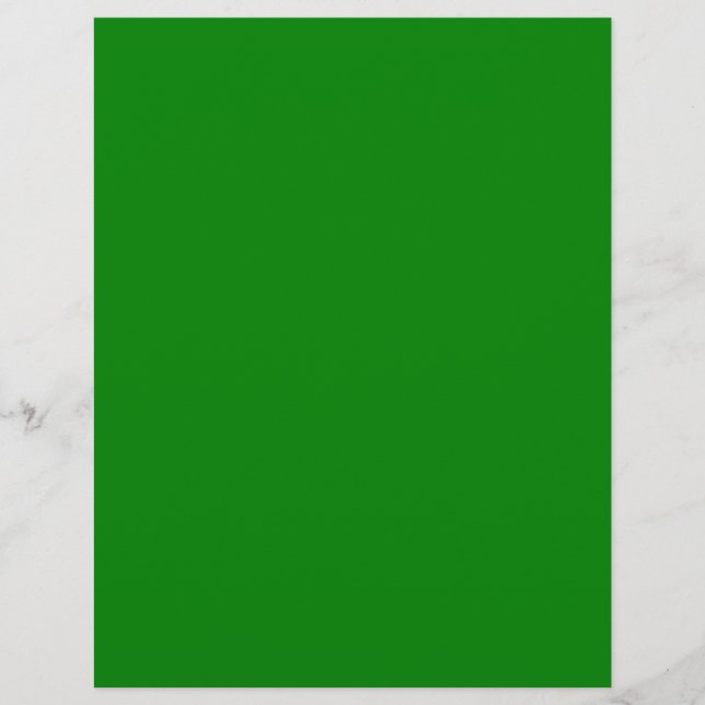 Ao (English) (solid colour)  Custom Letterhead (Front)